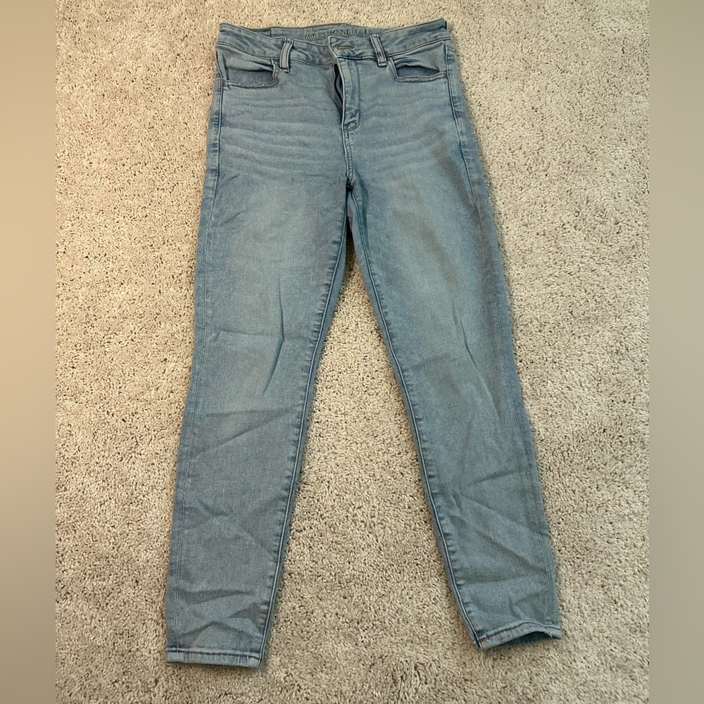 American Eagle Outfitters Light Blue Skinny Jegging